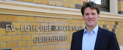 Seit Anfang Mai leitet Dr. David Kleinhans die Gemeinsame Kirchenverwaltung der oldenburgischen Kirche. Foto: ELKiO/ D.-M. Grötzsch