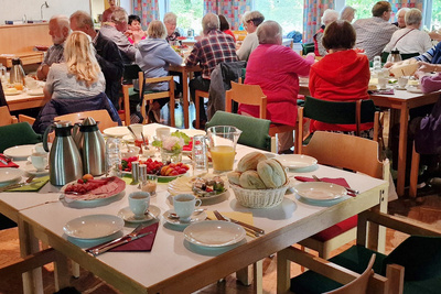 Sehr gut angenommen wurde auch das Projekt „Frühstück“ der Kirchengemeinde Seefeld.