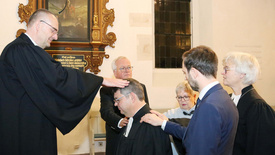 Festlicher Gottesdienst in der St.-Ulrichs-Kirche in Rastede zur Einführung von Oberkirchenrat Lars Dede