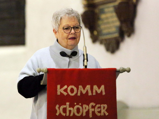 Grußwort von Synodenpräsidentin Sabine Blütchen