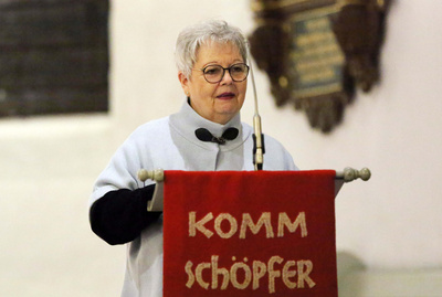 Grußwort von Synodenpräsidentin Sabine Blütchen