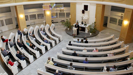 Gottesdienst am Pfingstmontag mit Bischof Thomas Adomeit in der St.-Lamberti-Kirche in Oldenburg