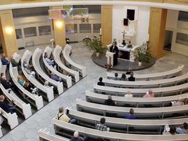 Gottesdienst am Pfingstmontag mit Bischof Thomas Adomeit in der St.-Lamberti-Kirche in Oldenburg